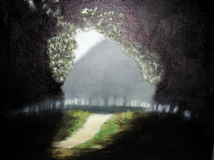 Lighted Path by MercuryFlamingMoon on DeviantArt