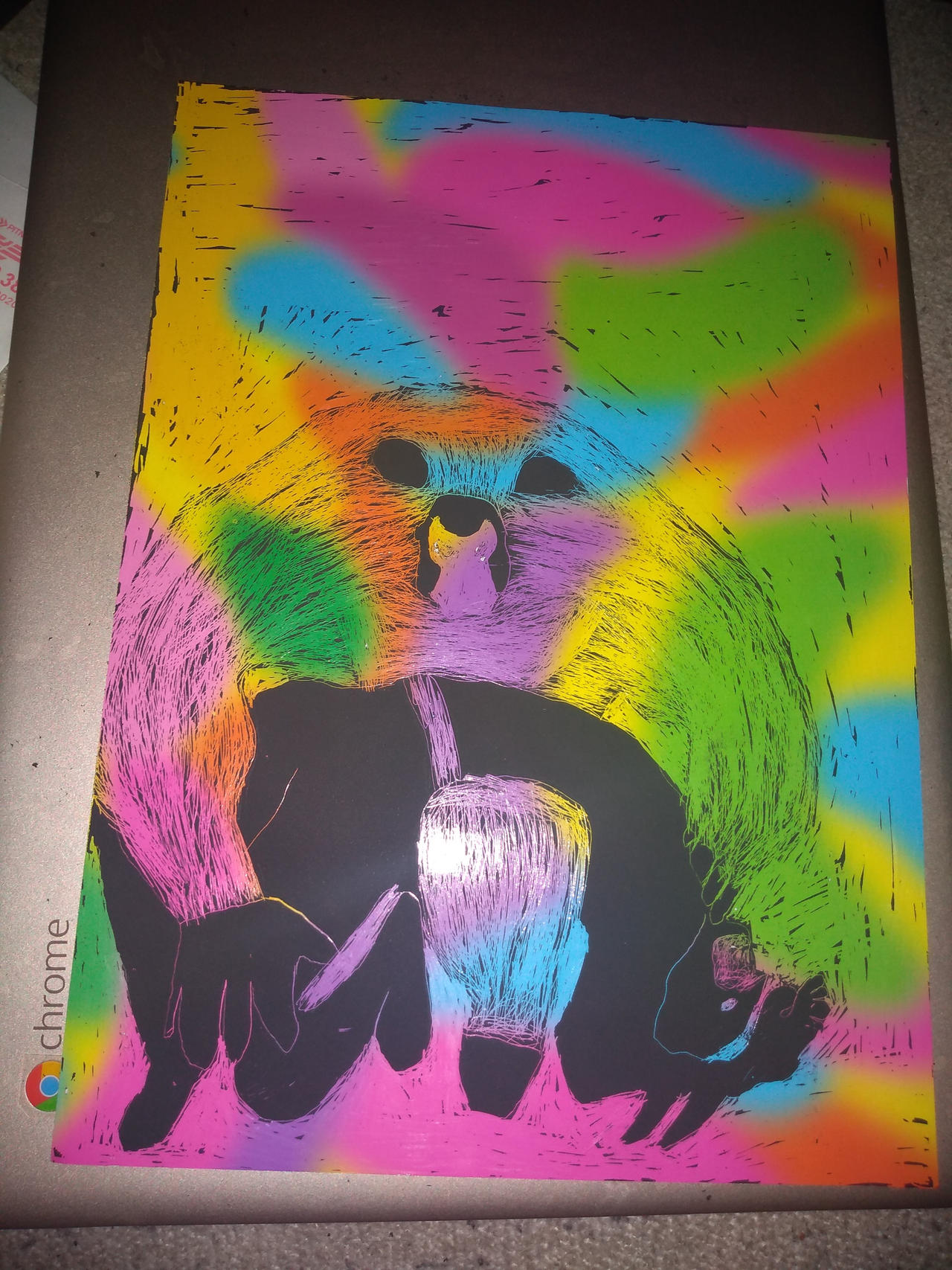 Bane Back Break Scratch Art by ozunadies on DeviantArt