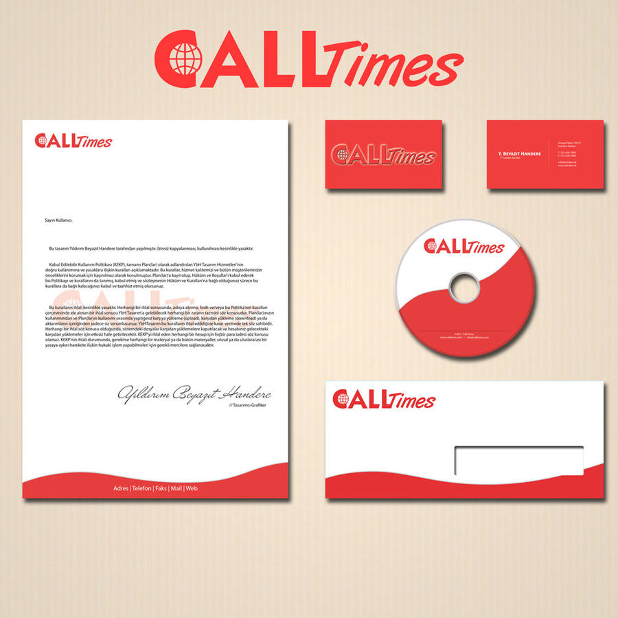 CallTimes - Call Center Firm Corporate Identity