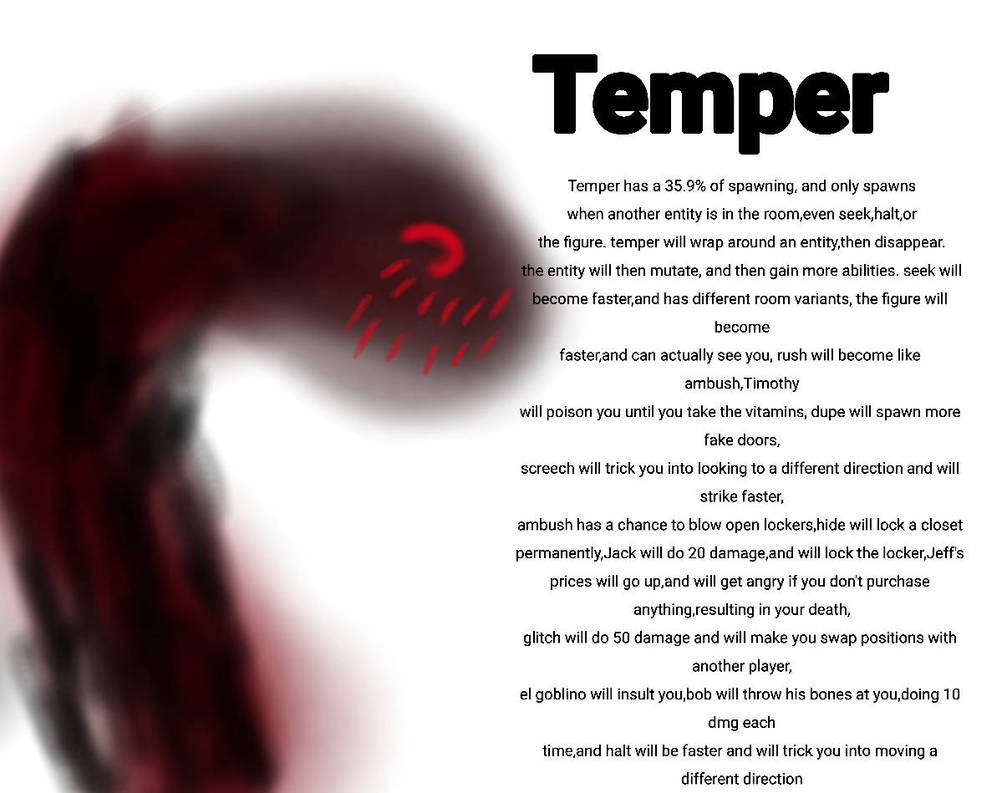 Doors entity idea by Ink1komiX on DeviantArt