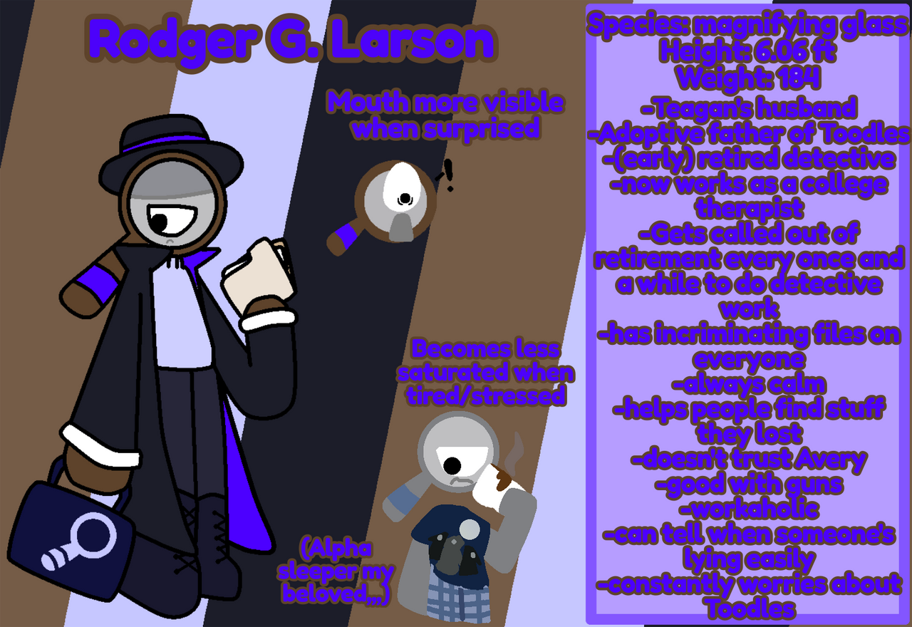 Rodger Trait Rodger AU ref!!! by Ink1komiX on DeviantArt