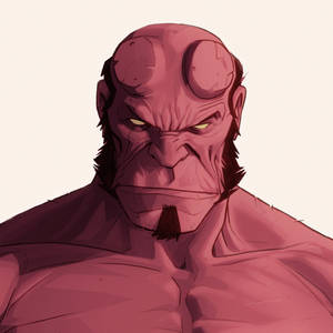 Hellboy Headtshot