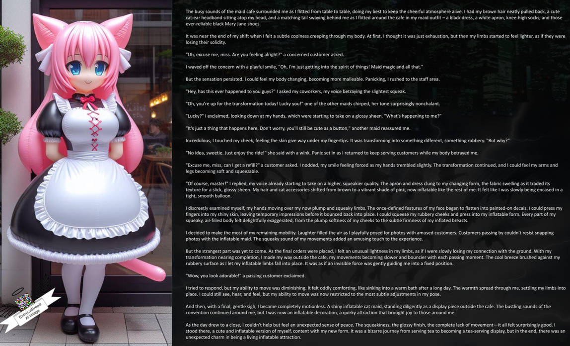 Clocked Out (Maid Inflatable TF?) by EntryLvlBread on DeviantArt