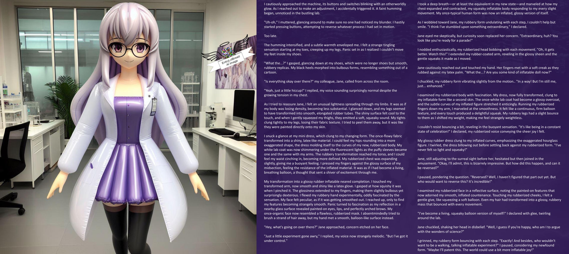 Down to a Science (Rubber Inflatable TF?) by EntryLvlBread on DeviantArt