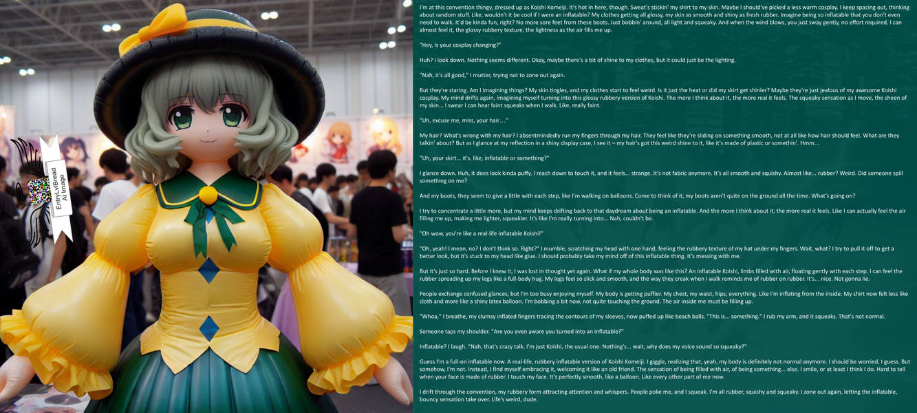 Head Games (Koishi Inflatable TF?) by EntryLvlBread on DeviantArt