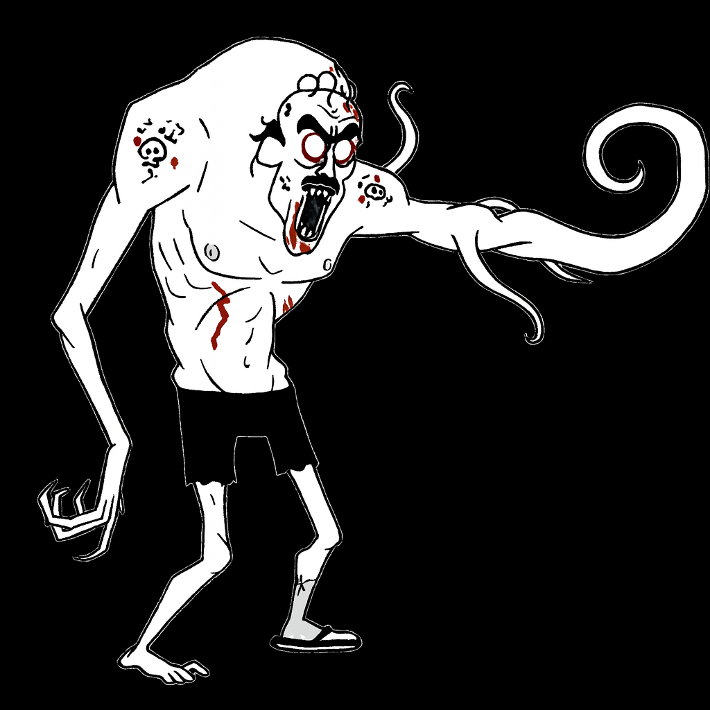 Bodybuilder Zombie muscle zombie Neighbor by Baeneo on DeviantArt