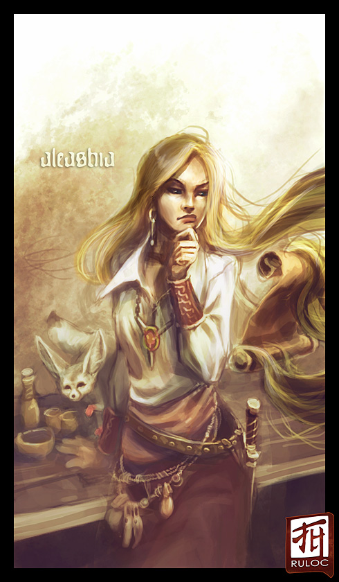 Daily Sketch - Aleashia