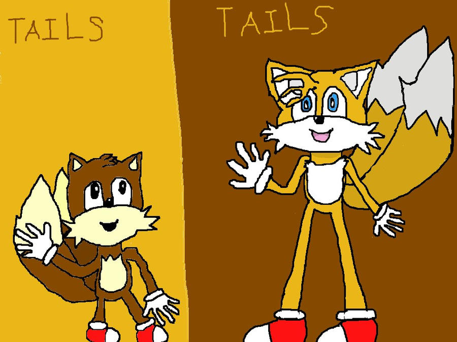 Namesake Tails Now Tails and Classic Tails by HinataFox790 on DeviantArt