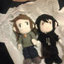 Higginstuff Sebastian And Zara Plushie Set 2