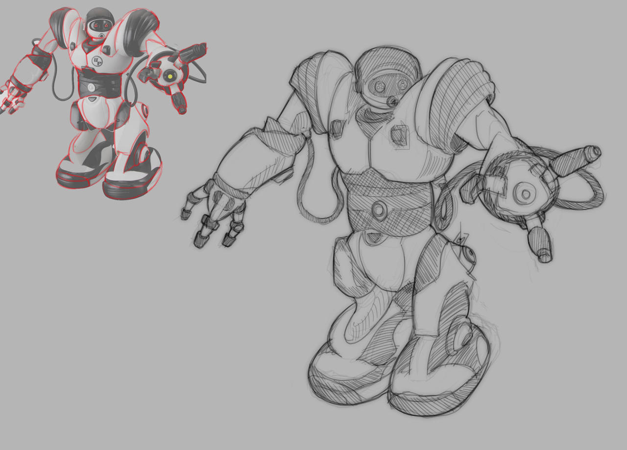 Roboto by GrimshawArts on DeviantArt