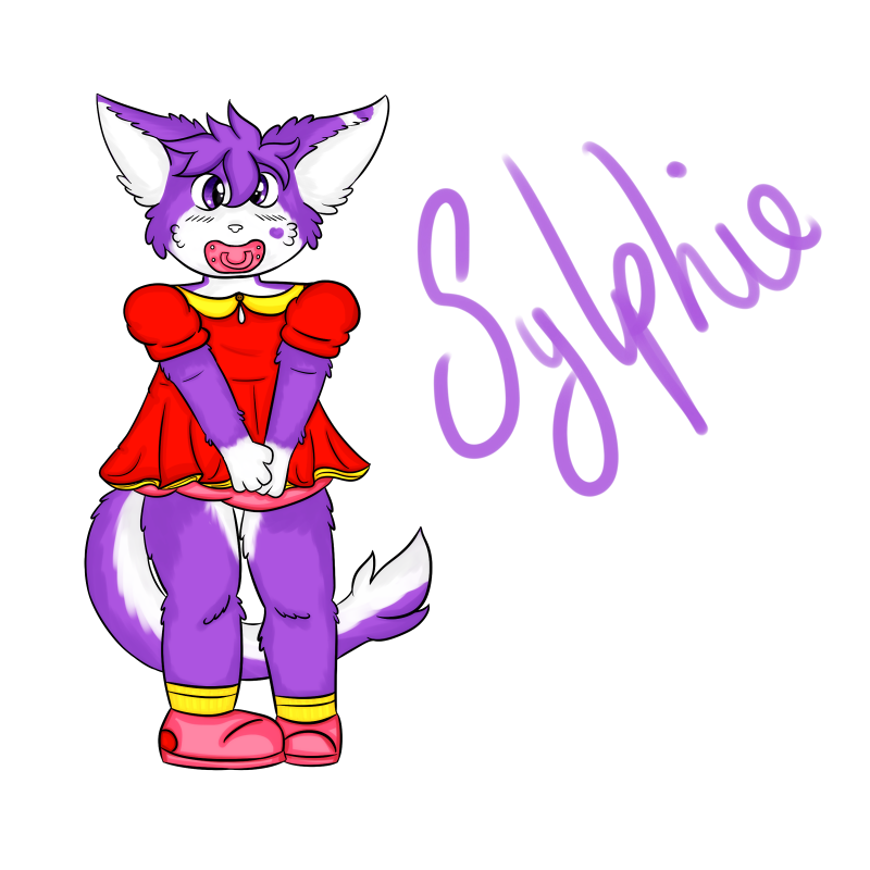 Sylphie Babyfur - Commission by iBloo