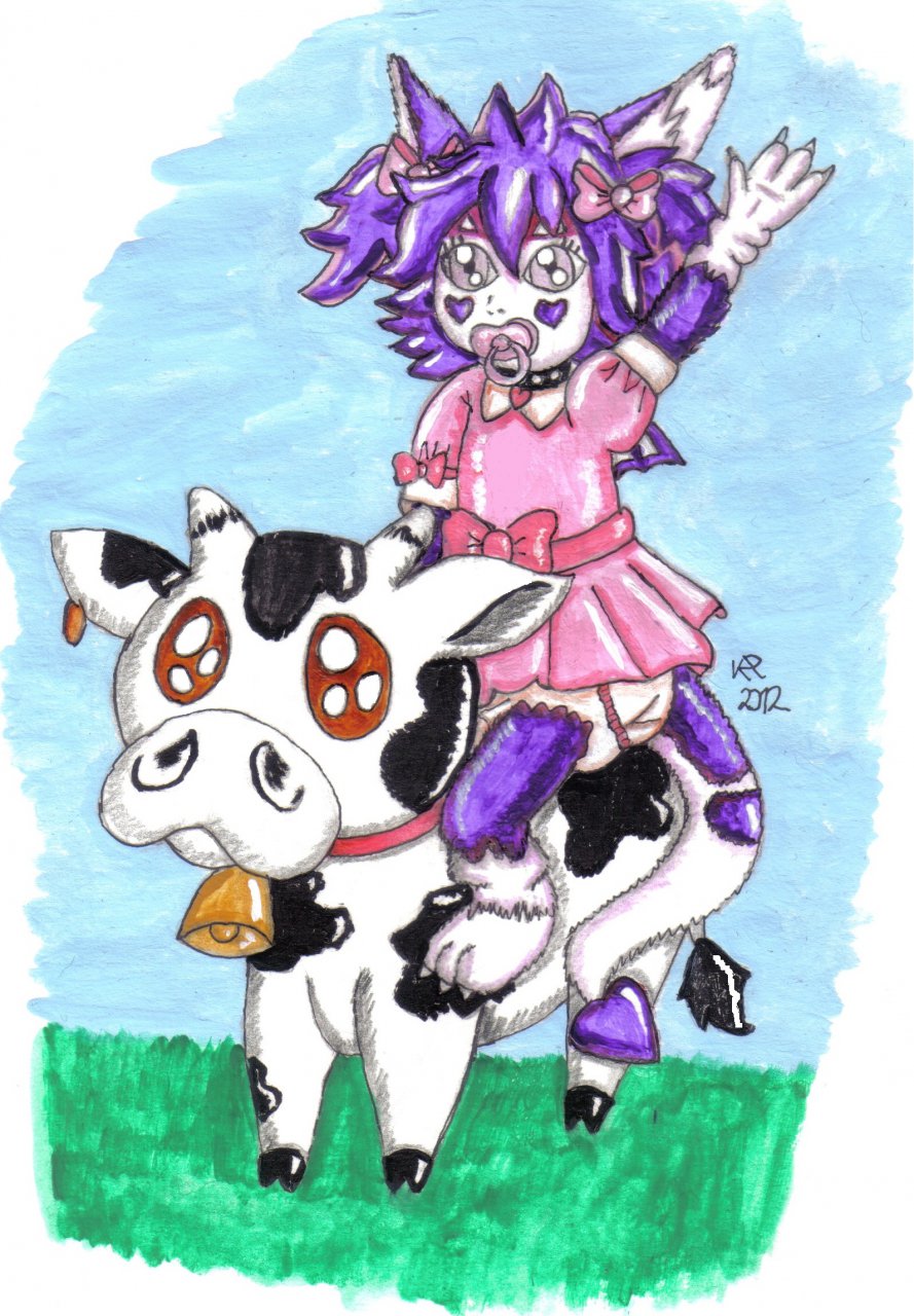 Sylphie Riding MooMoo