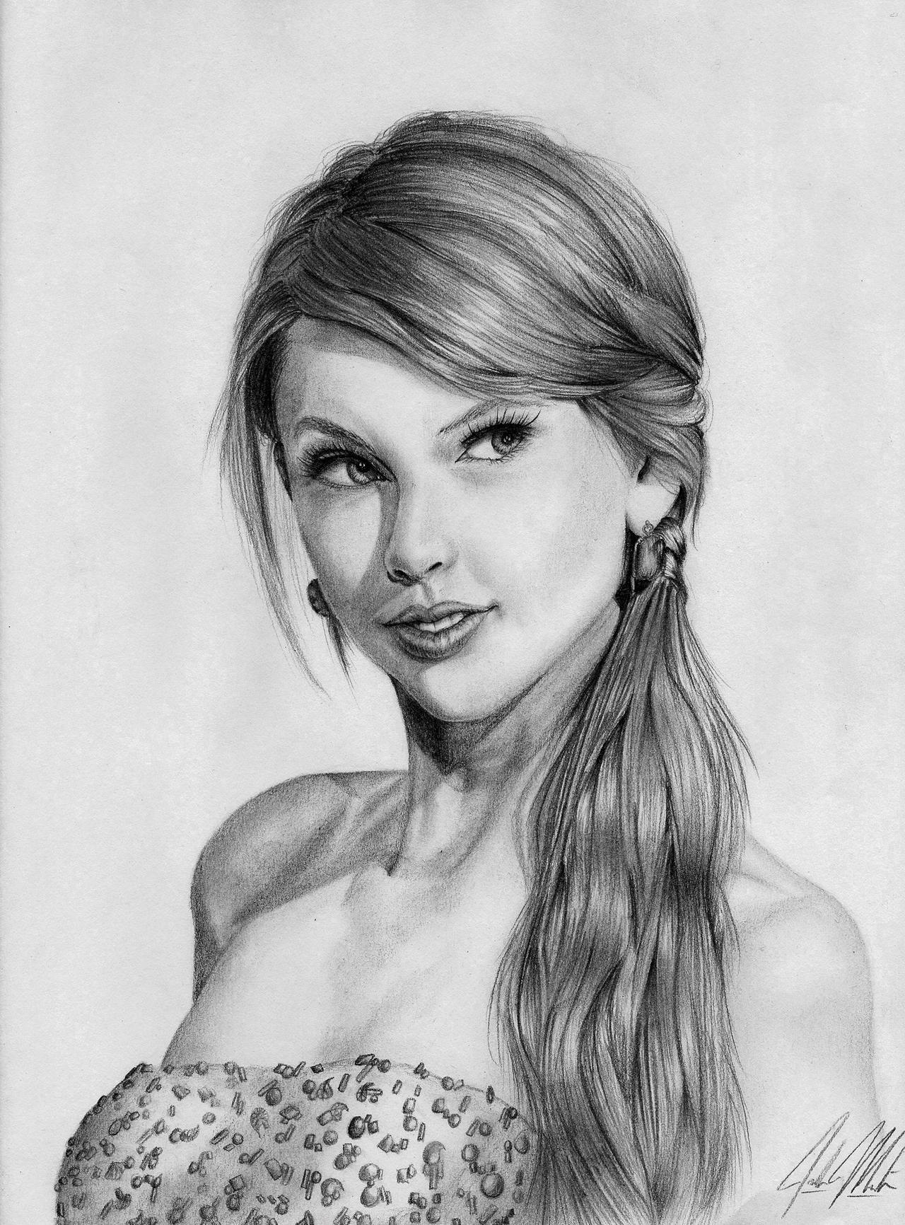 Taylor Swift Portrait by Artistic-Disease on DeviantArt