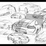 Porsche 911 Sketches