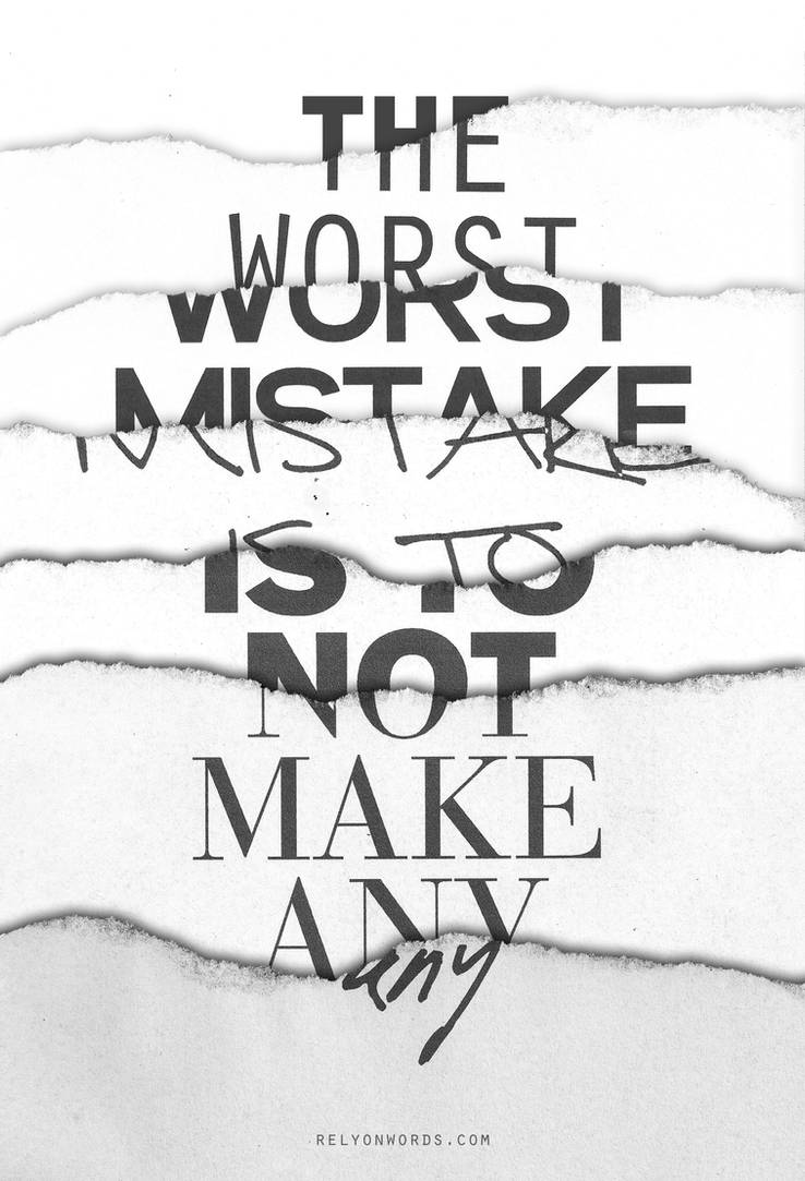 The Worst Mistake by WRDBNR