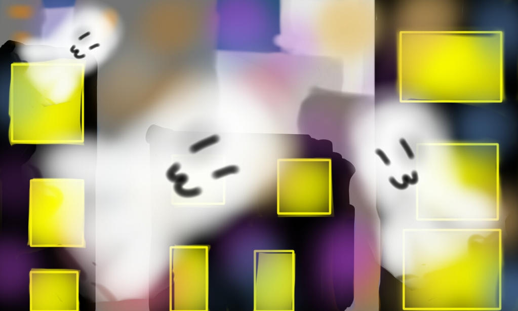 Ghost City drawing by thePhoenixZero04 on DeviantArt