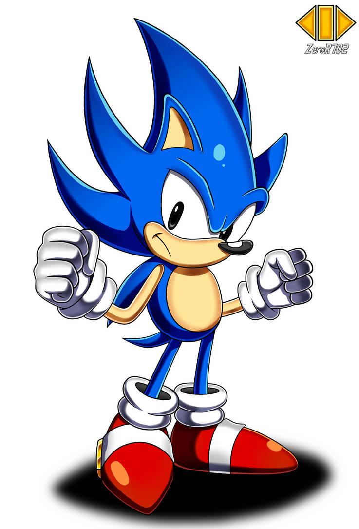 Fake Super Sonic by ZeroR102 on DeviantArt
