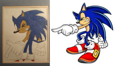 Sonic 30th Anniversary Comparison