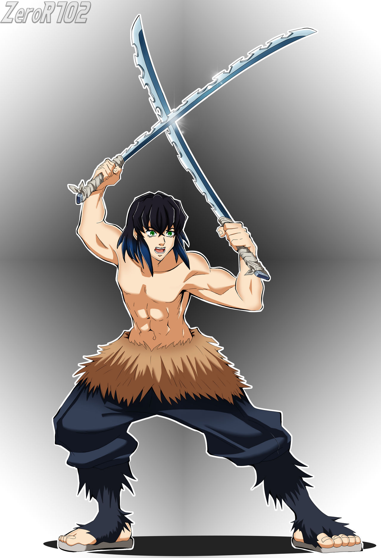 Inosuke Serios Com: Inosuke by ZeroR102 on DeviantArt