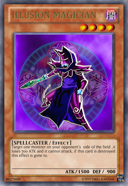 illusion magician yugioh card YU-GI-OH! - Ebon (Shvi-ENSE1) - Shining Victories: Special Edition - Limited Edition Type Xyz Monster you control as the Xyz Material Yugioh! Apprentice Illusion Magician (Red)