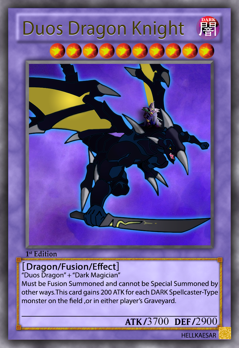 duos yugioh card Drake Knight, Duos Dragon by AlanMac95 on DeviantArt