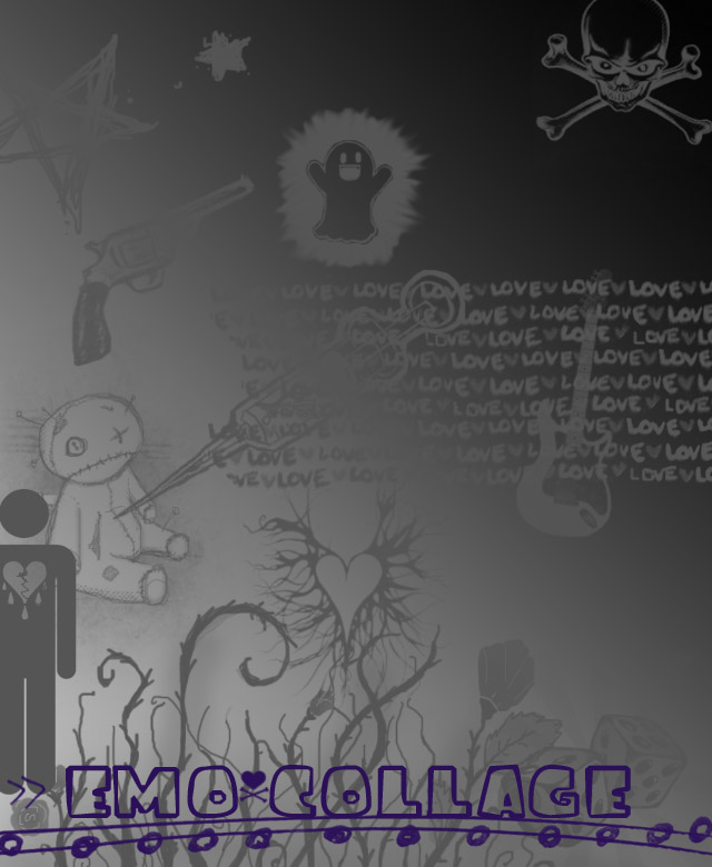 Emo Collage by lockedinside1 on DeviantArt
