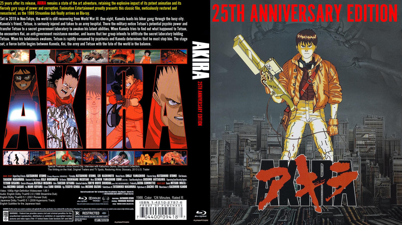 Akira 25th Anniversary Editon Blu Ray Custom Cover By Steve Freeling On Deviantart Akira 25th Anniversary Editon Blu Ray Custom Cover By Steve Freeling On Deviantart
