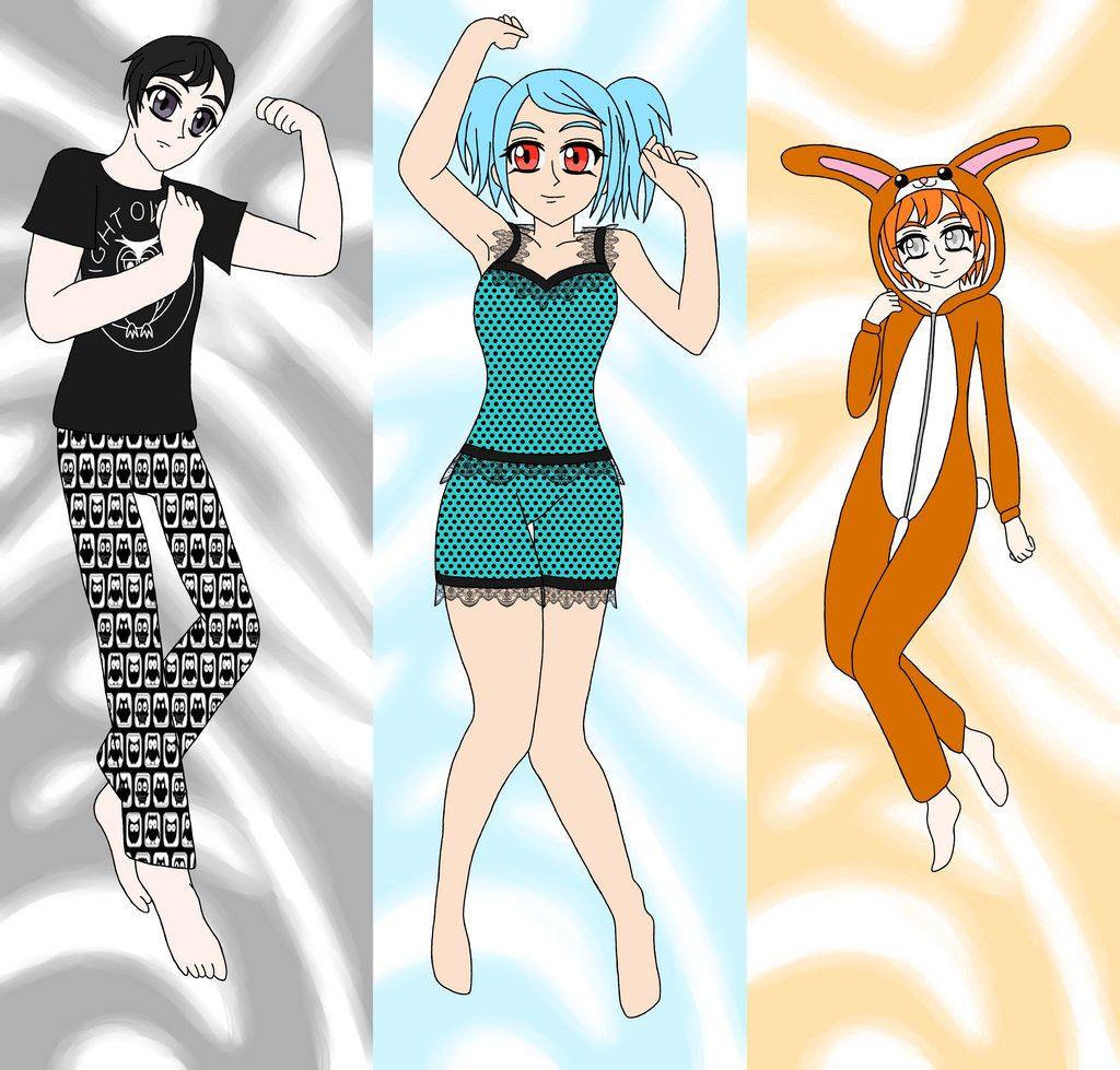 .F2U Dakimakura Template. by Squidacious on DeviantArt