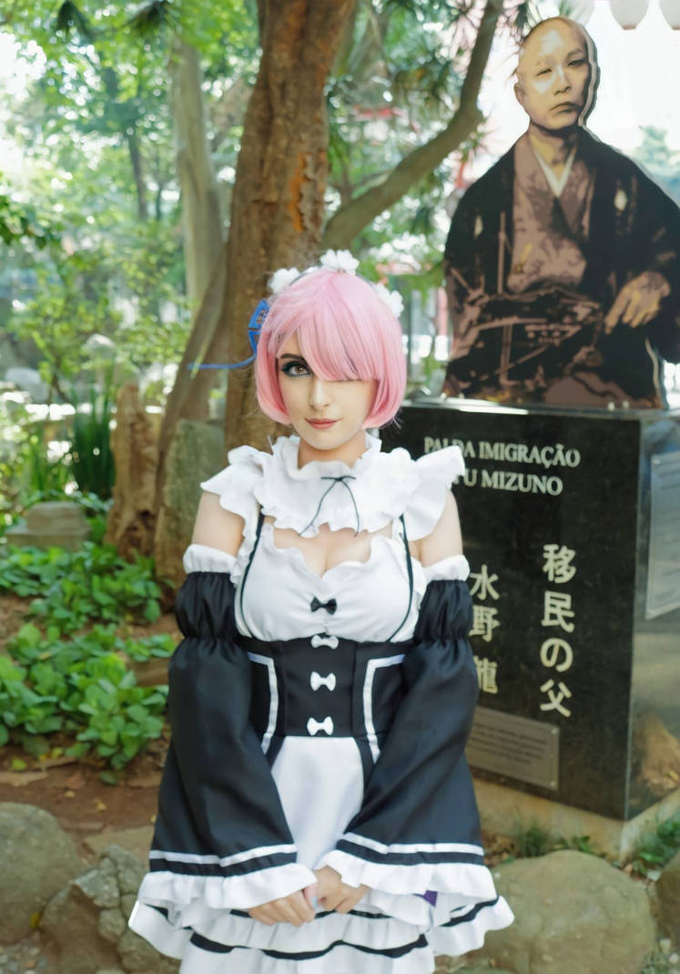 Ram cosplay Re:Zero by yuikuchiki on DeviantArt