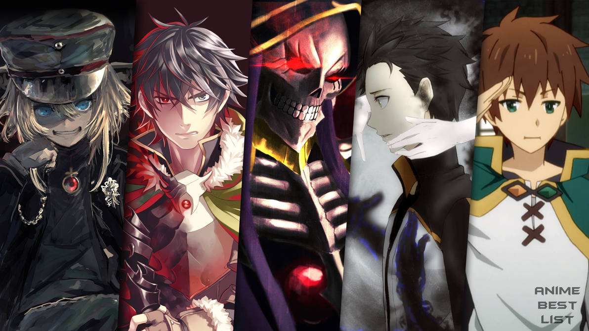 5 Isekai Anime Overpowered Wallpaper HD by DeadspotAnimeBestLis on DeviantArt