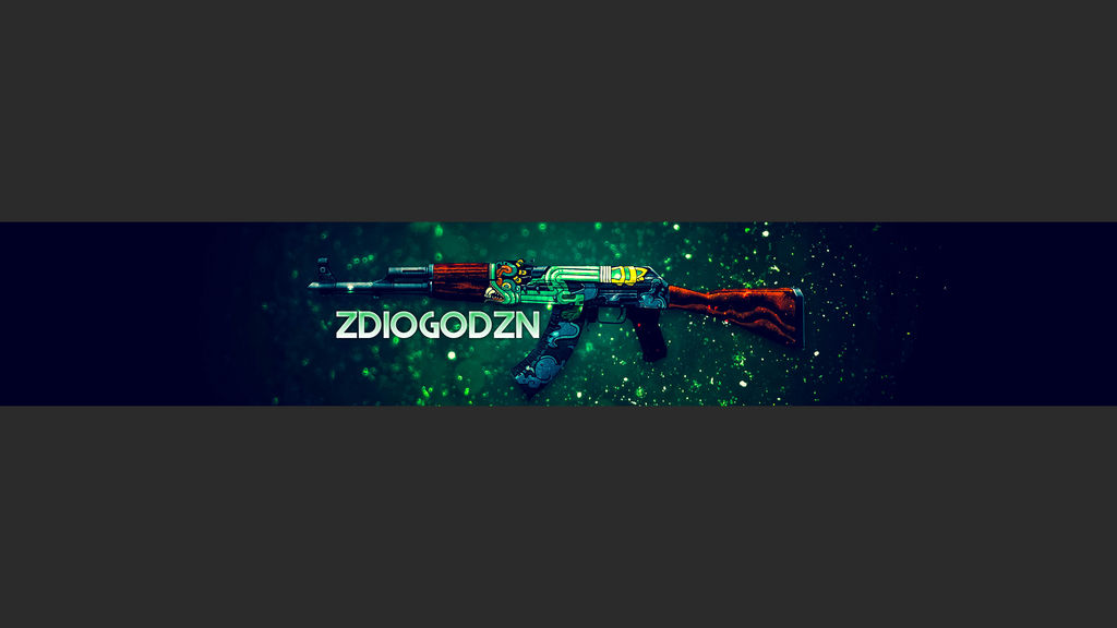 CSGO Banner Ak-47 (Fire Serpent) by zDiogoYT on DeviantArt