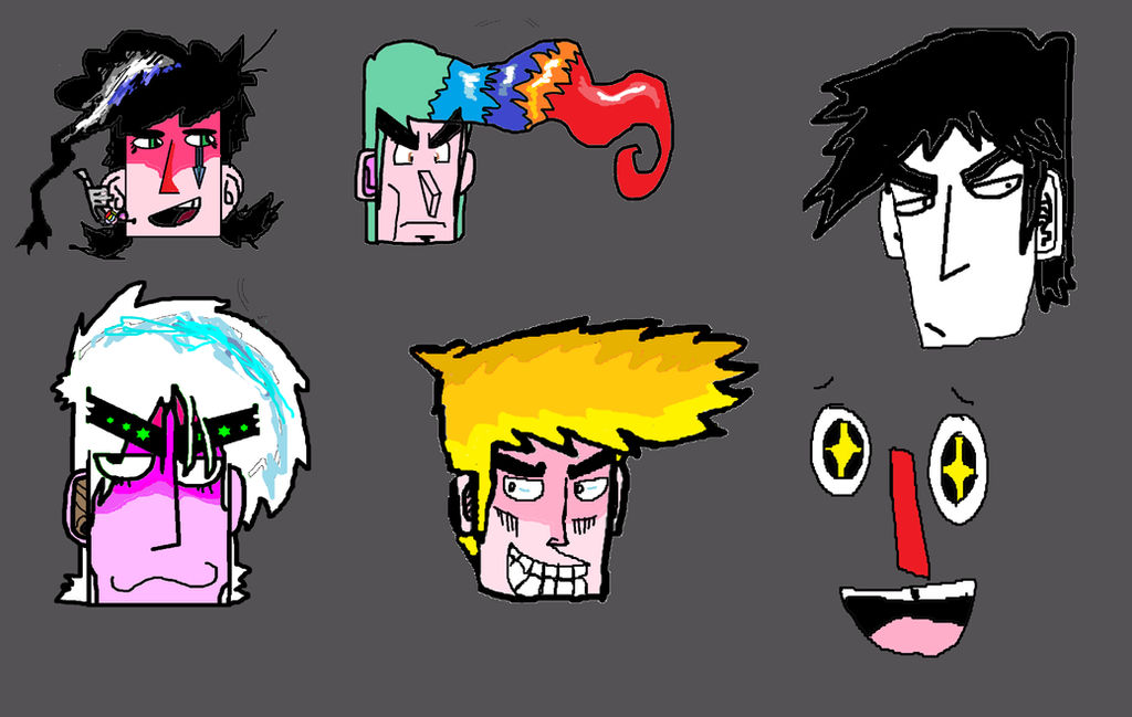 Character Development Faces Development of characters/faces .etc by ATYBAS on DeviantArt