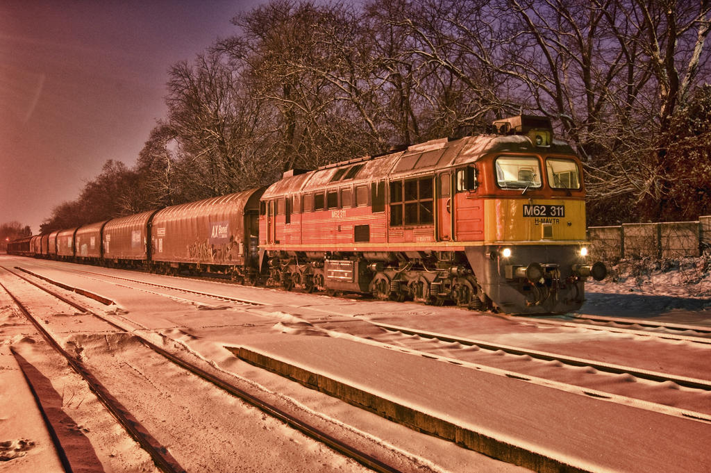 MAV M62-311 w. Freight HDR by Seth890603 on DeviantArt