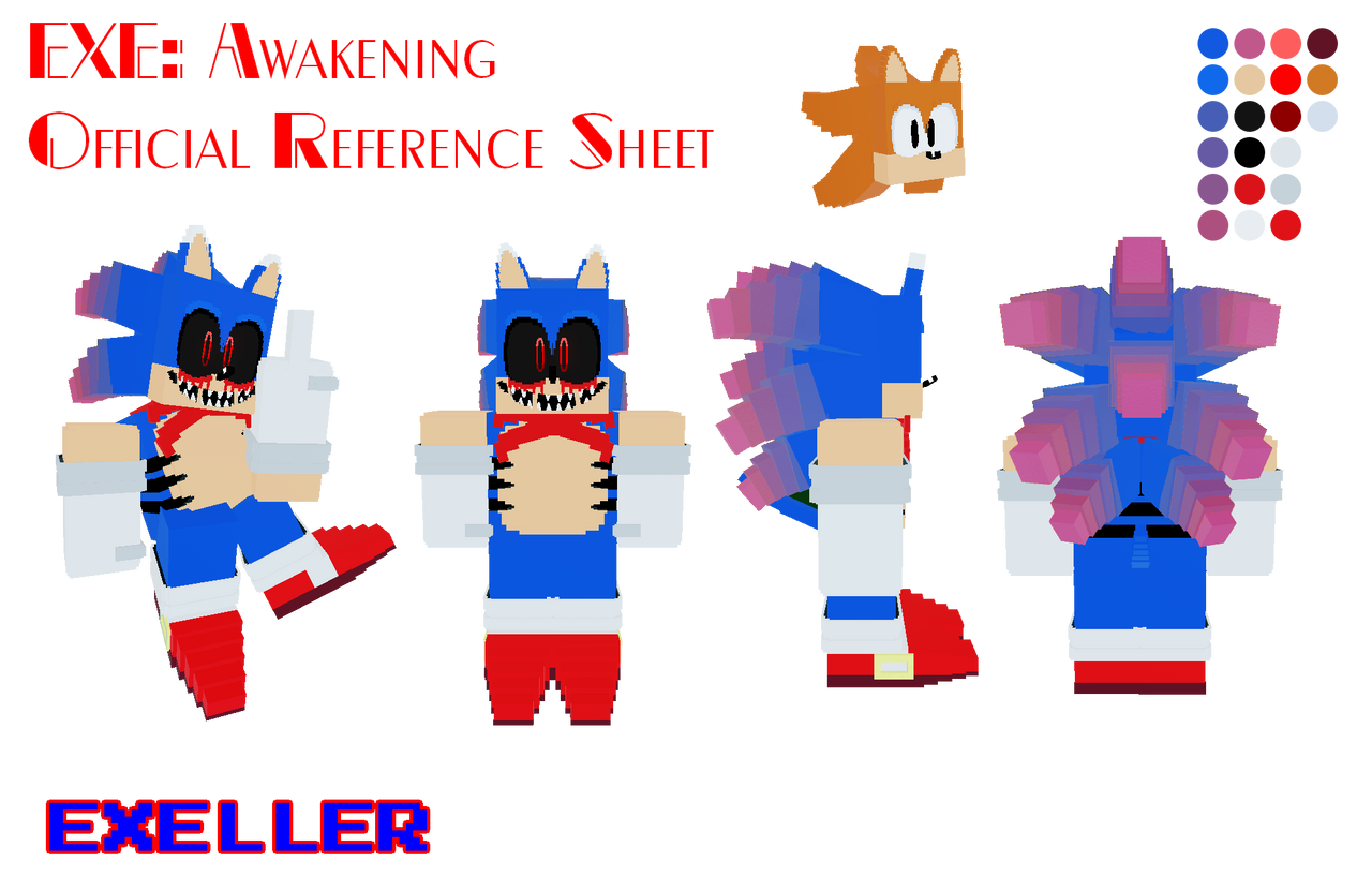 EXE: AWAKENING References - Exeller by RadiatedMeteor on DeviantArt