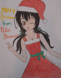 Merry Christmas from Nico Yazawa [colored]