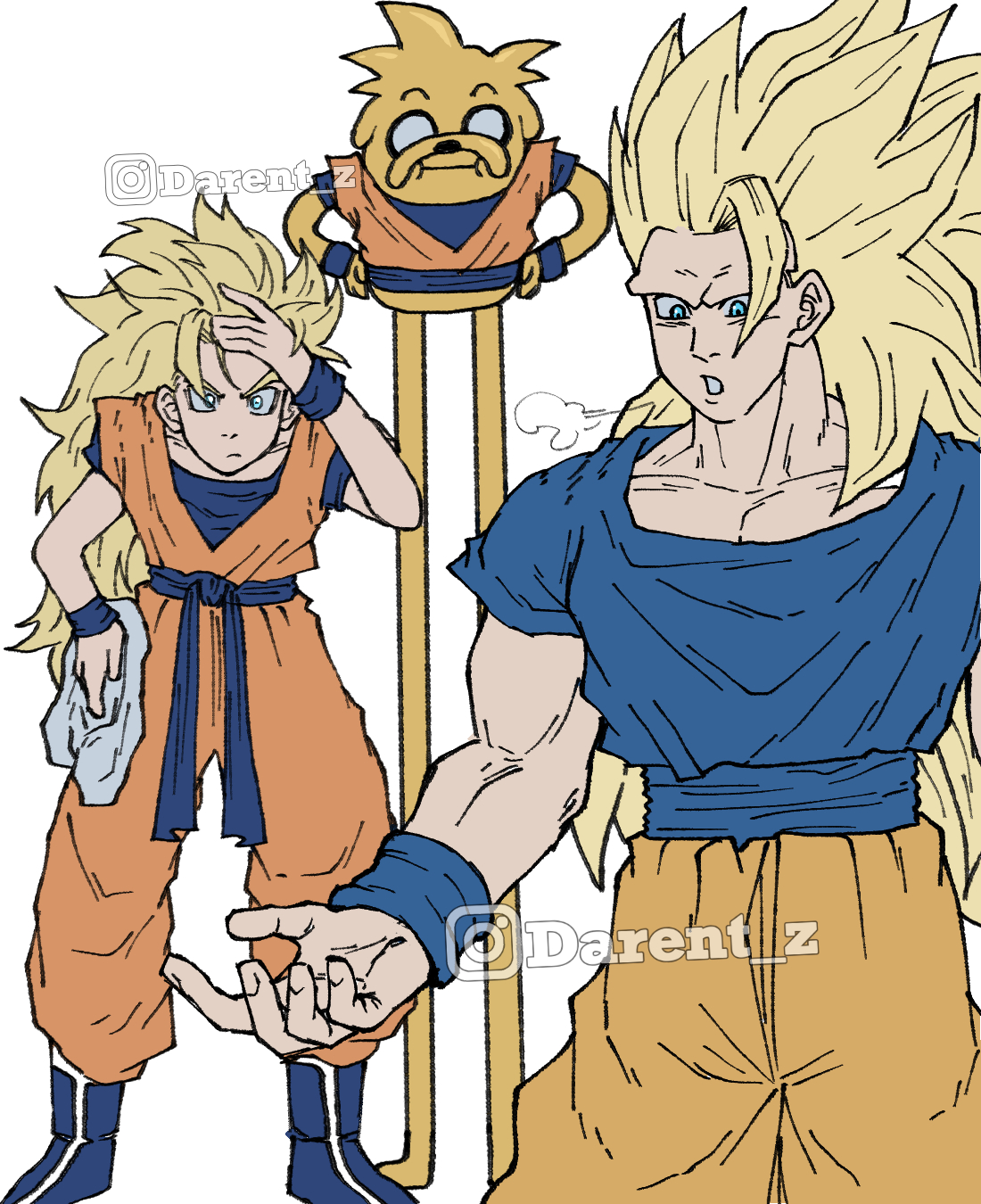 Adventure Time x Dragon Ball Crossover pt. 2 by Ddarent on DeviantArt