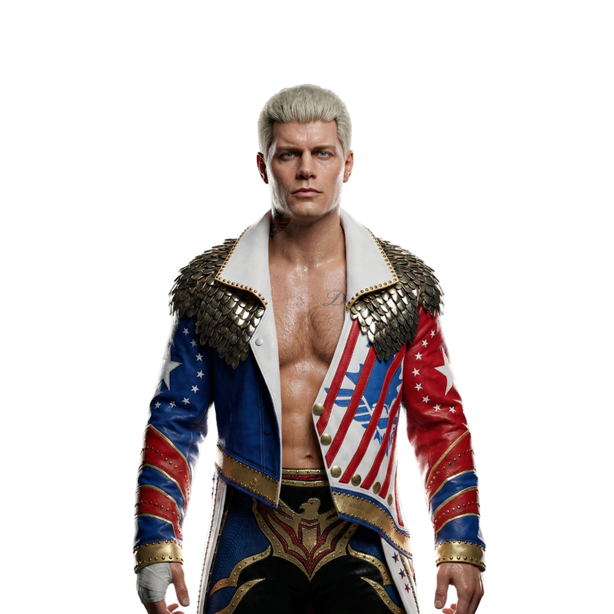 Cody Rhodes Codelander Cody Rhodes '26 Render by Xharlott on DeviantArt