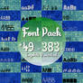 FONT PACK #49