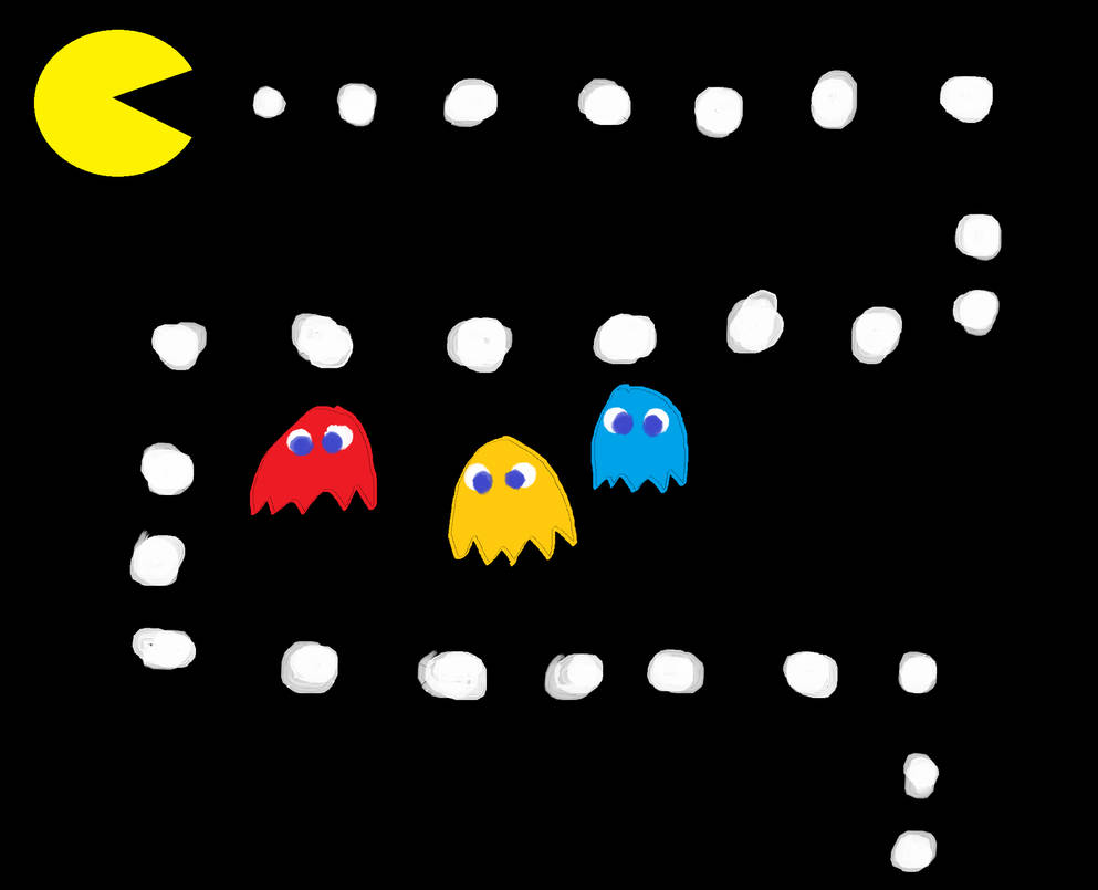 A Random Pacman Doodle by Disneyfanatic19 on DeviantArt