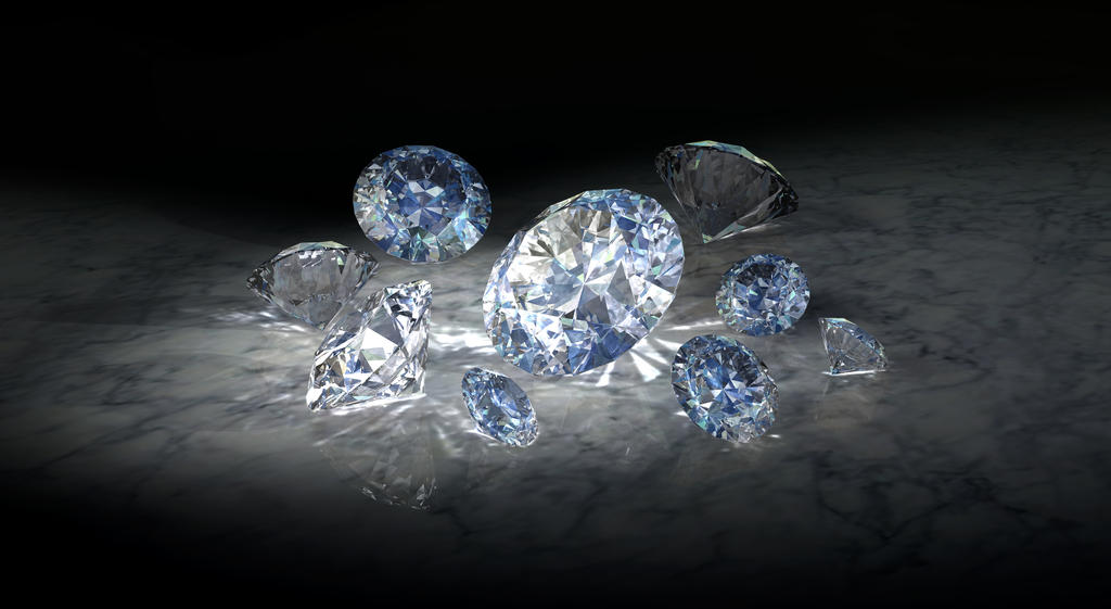 ...Diamonds... by liadys