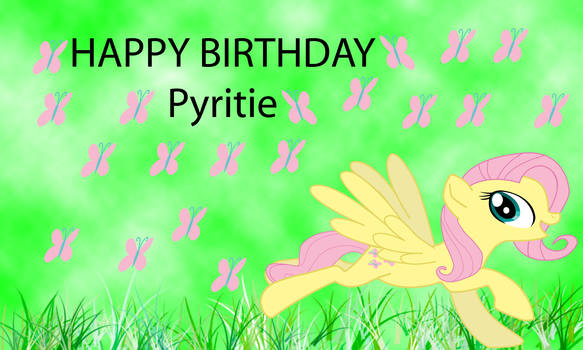 Happy birthday Pyritie