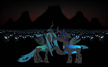 Wedding of Queen Chrysalis and Edward