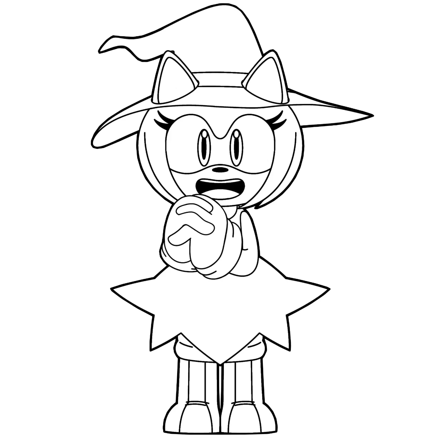 Amy Rose Coloring Pages - Fun for Sonic Fans of All Ages