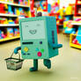 BMO at the toy store