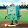 BMO plays baseball