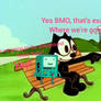 Felix takes BMO to the playground