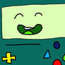 Giggly BMO painting