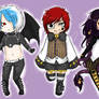 +Chibis Commission Set+DeathlyDemise