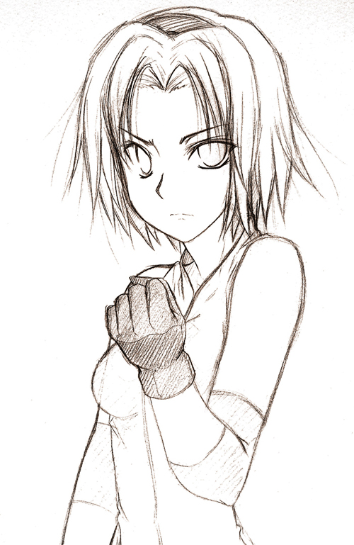 Classic Haruno Sakura sketch by me : r/AnimeSketch