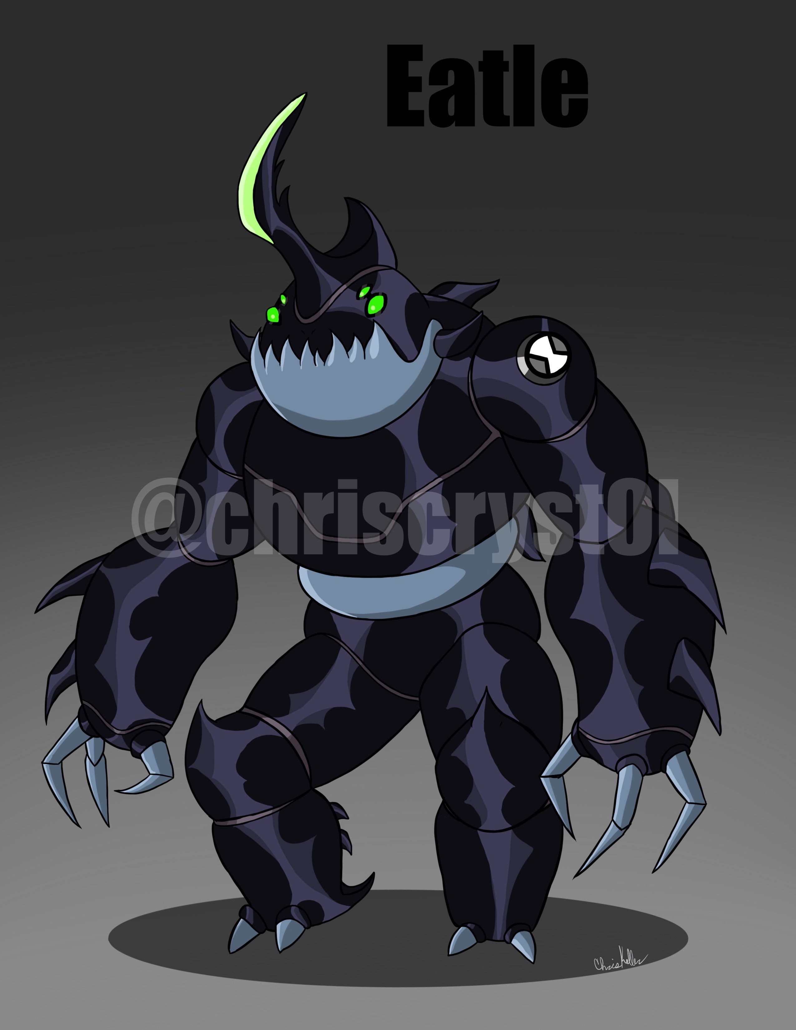 Ben 10 Eatle Redesign by chriscrystal20 on DeviantArt